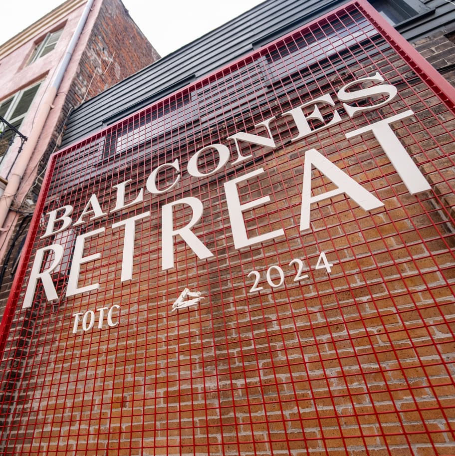 Balcones Retreat TOTC 2024 signage